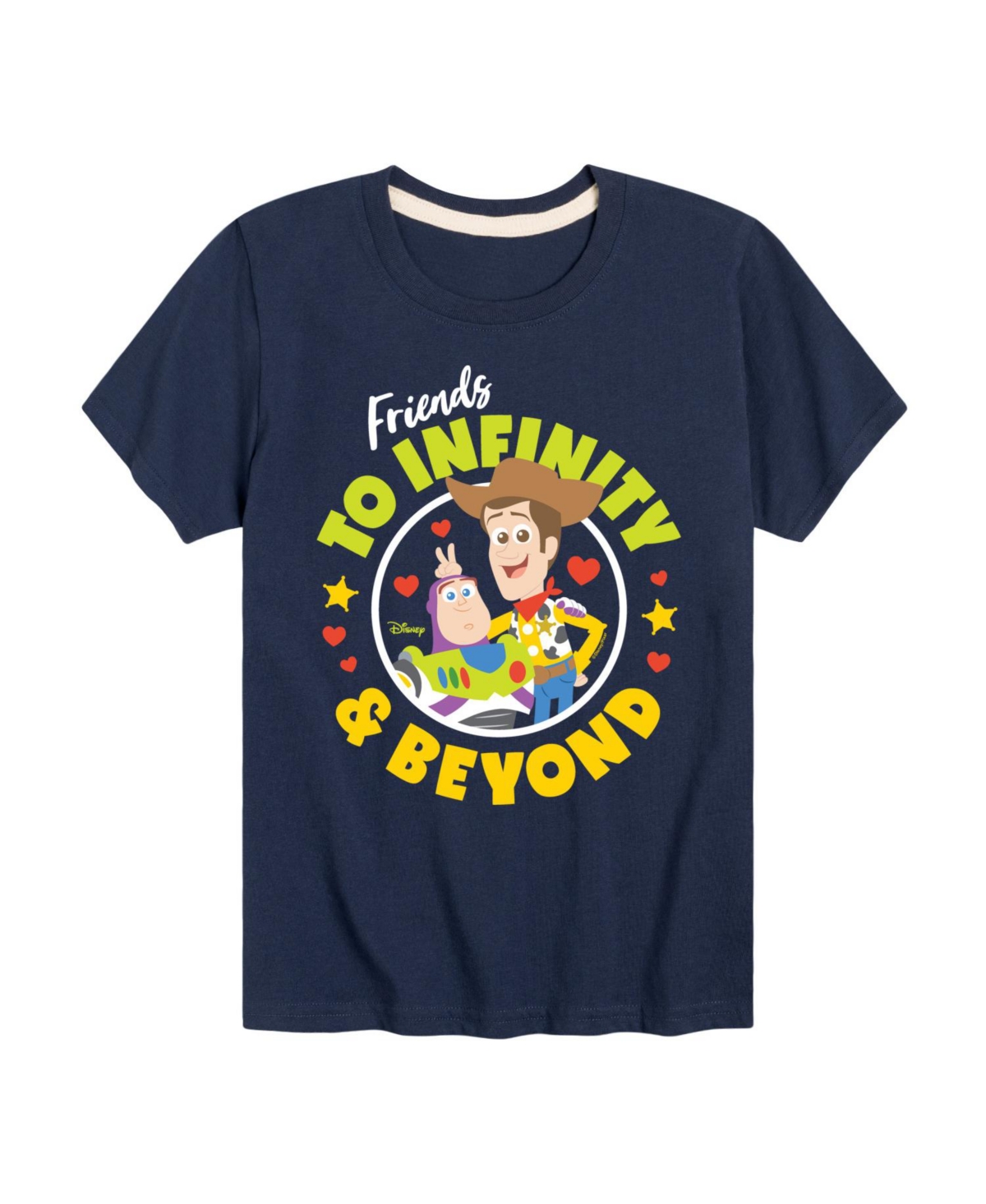 Hybrid Big Boys Toy Story To Infinity And Beyond Graphic Tee In Blue