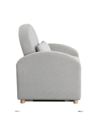 35.2" Polyester Toluca Convertible Chair