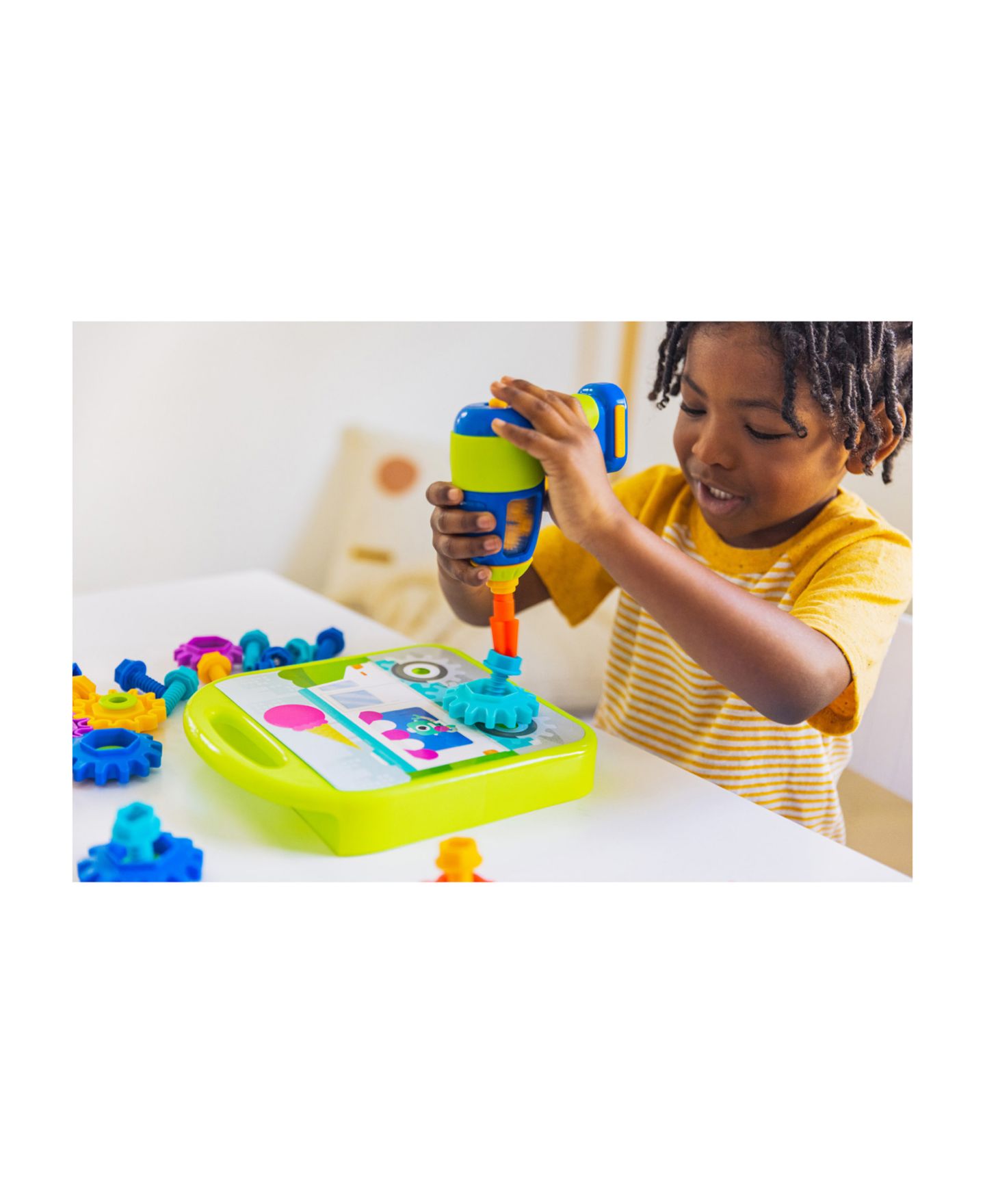 Детские игрушки Educational Insights Design & Drill Gears Fine Motor Skills Kit, Ages 3+ — фото 5