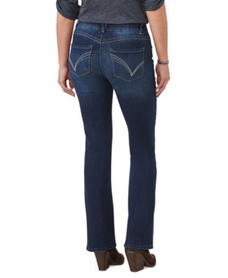 Petite Ab Solution High-Rise Bootcut Jeans
