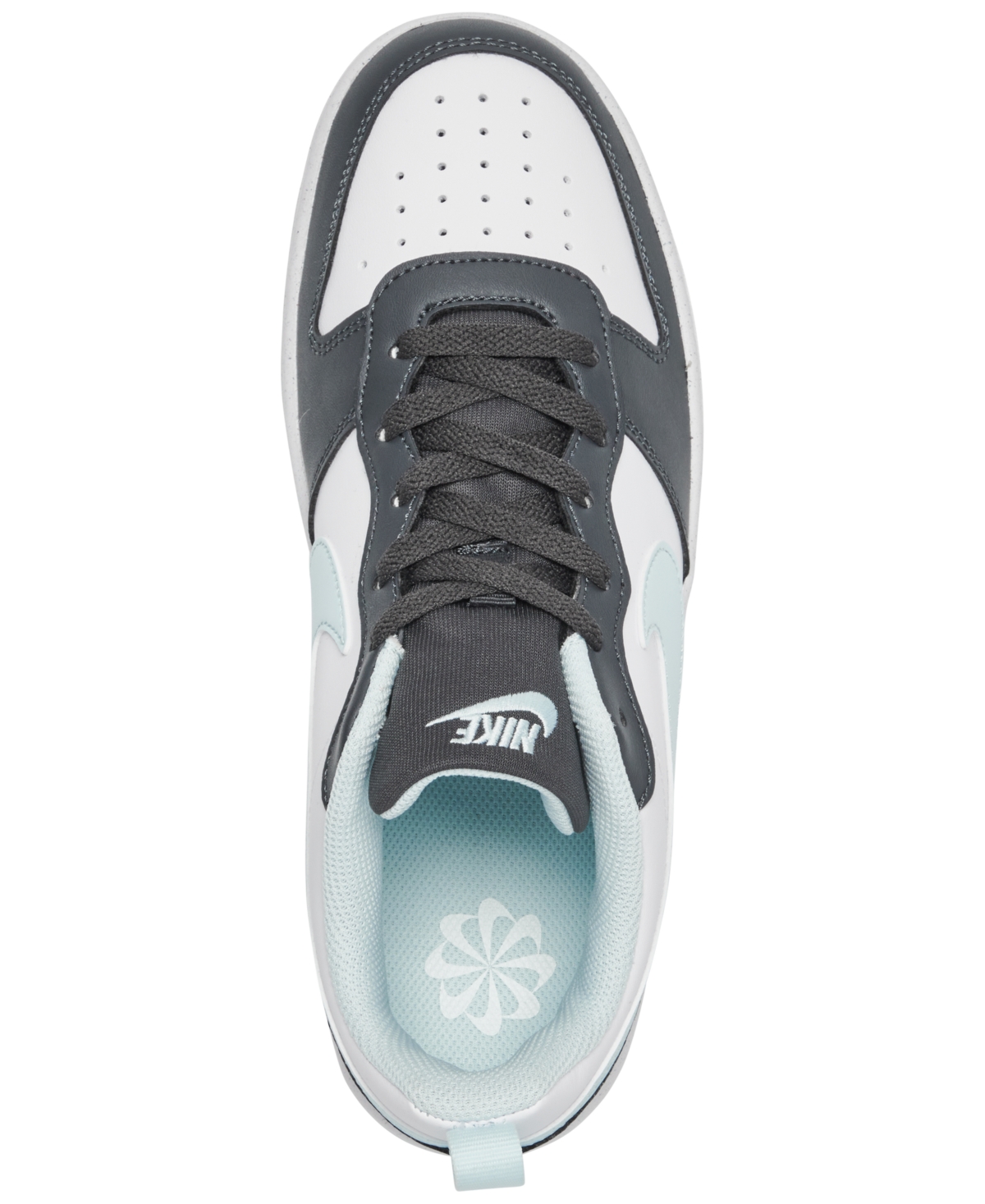 Nike Big Kids Court Borough Low Recraft Casual Sneakers from Finish Line -White