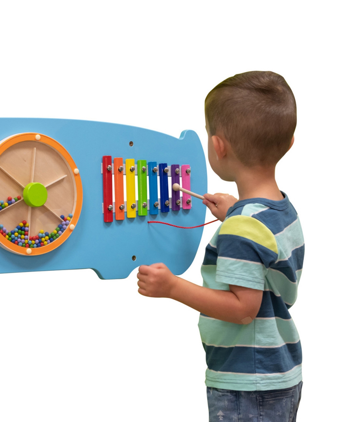 Learning Advantage Elephant Activity Wall Panel Activity Center In Multi