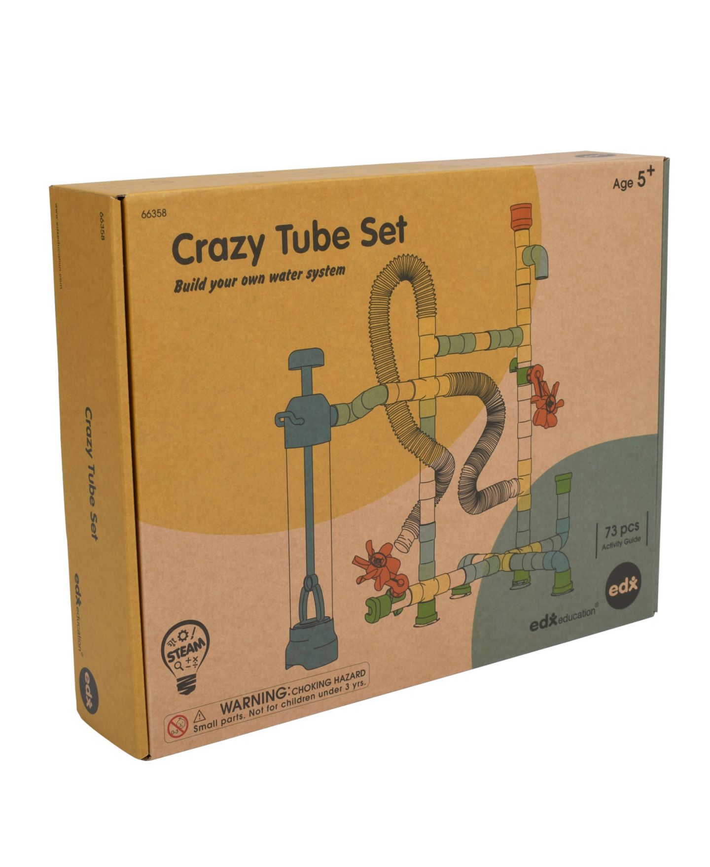 Детские игрушки edxeducation Crazy Water Pump Stem Set, Ages 5+ — фото 1