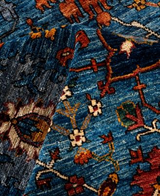 Serapi M1999 8'1"x9'8" Area Rug