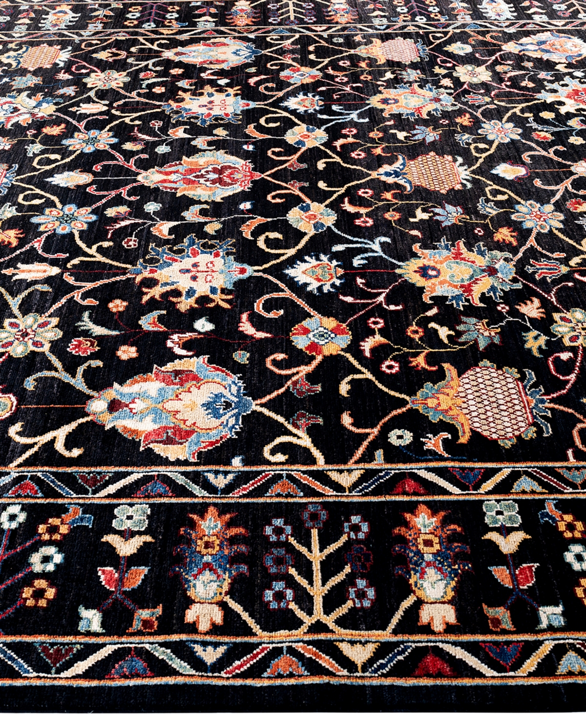 Adorn Hand Woven Rugs Tribal M1999 8'1"x9'5" Area Rug