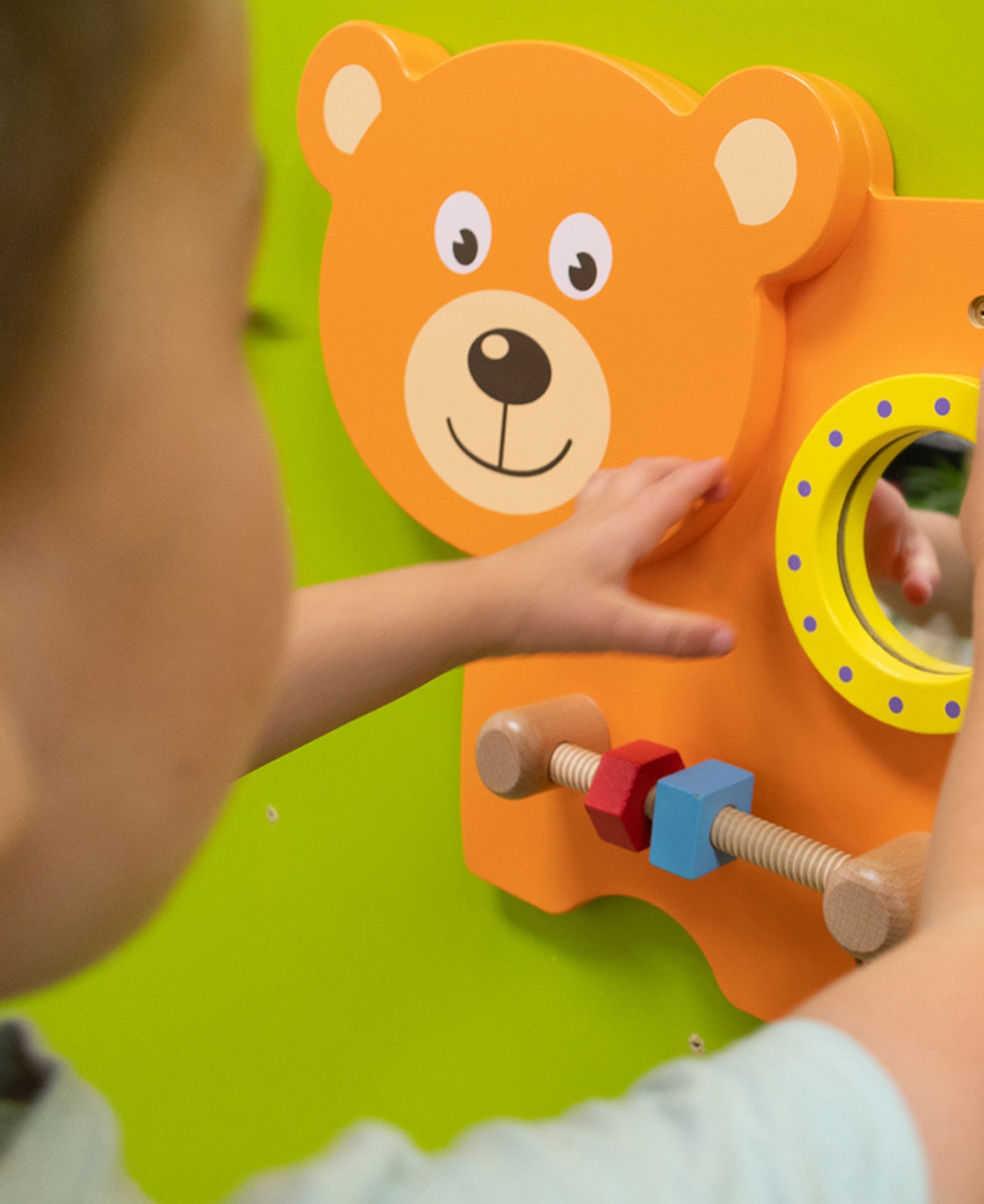 Learning Advantage Bear Activity Wall Panel Activity Center In Multi