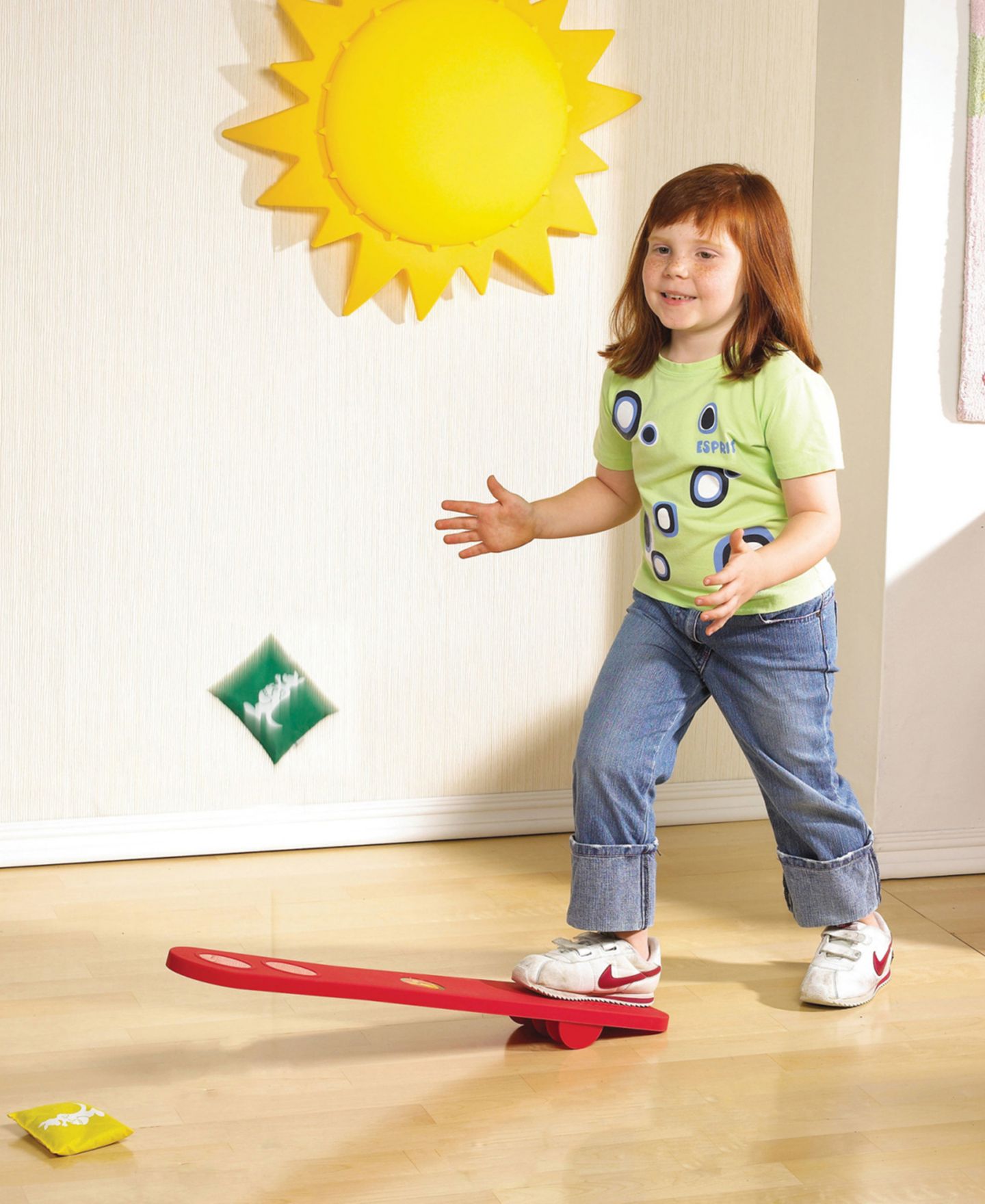 Детские игрушки edxeducation Joey Jump 28" Hand-Eye Coordination Bean Bag Toss Game, Ages 2+ — фото 2