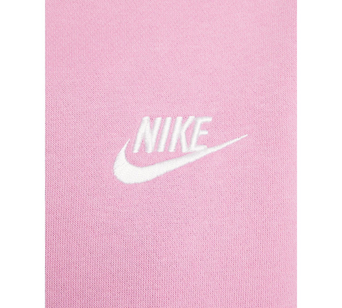 Nike Big Girls Sportswear Club Fleece 1/2-Zip Sweatshirt -whi