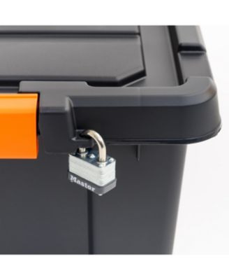 19 Gal. Plastic Storage Bins with Lids