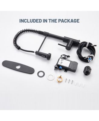 68.7 inches 1.8 GPM Pull Down Touchless Sensor Single Handle Kitchen Faucet with Accessories