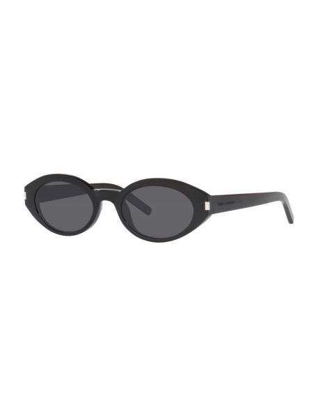 Женские солнцезащитные очки Saint Laurent Small Sunglasses, SL 567 YS000433, цвет: Чёрный