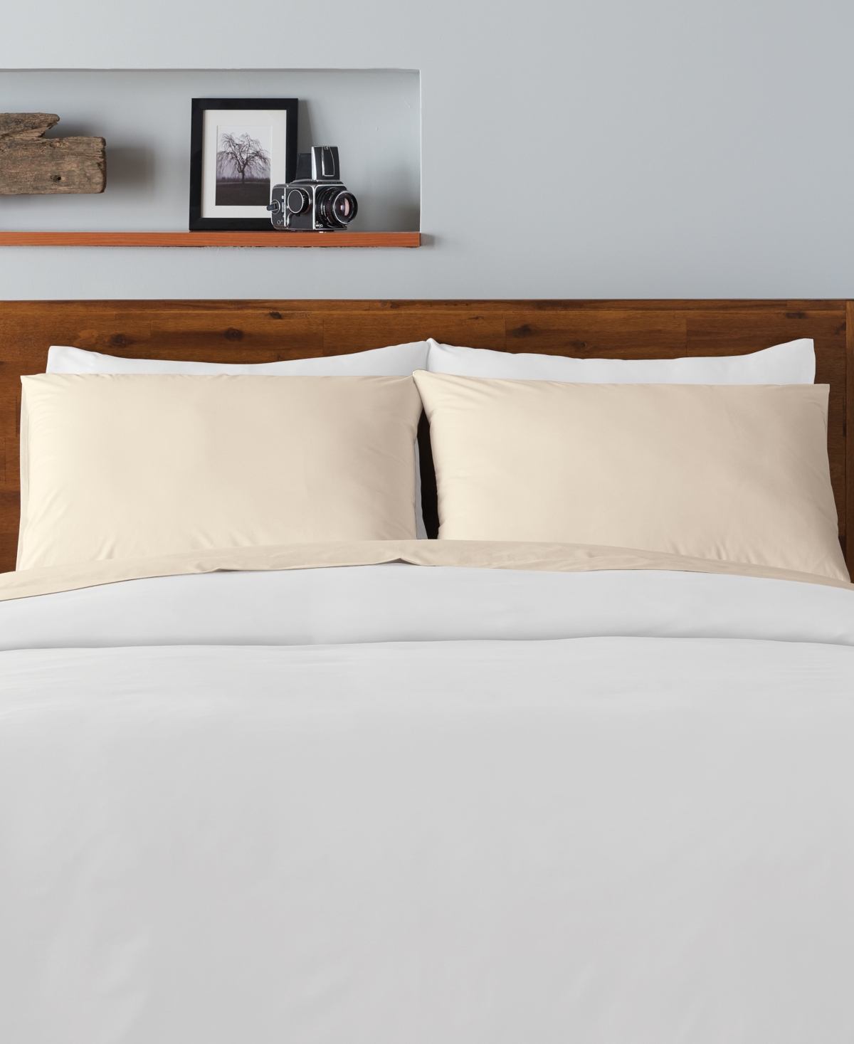 Ella Jayne Percale Cool and Crisp 300 Thread Count 100% Cotton Set,