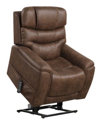 39" Leafstorm Artificial Leather Power Recliner Lift Chair