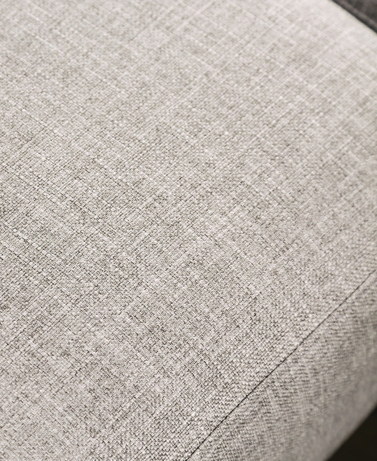 Furniture Of America 65" Danio Chenille 2-seater Track Arm Loveseat In Gray