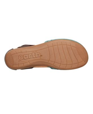 Women's Bronnie Perforated Two-Piece Flat Sandals