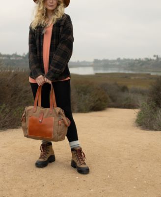 Super Horse Canvas Satchel Bag