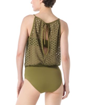 Women's High-Neck One-Piece Swimsuit