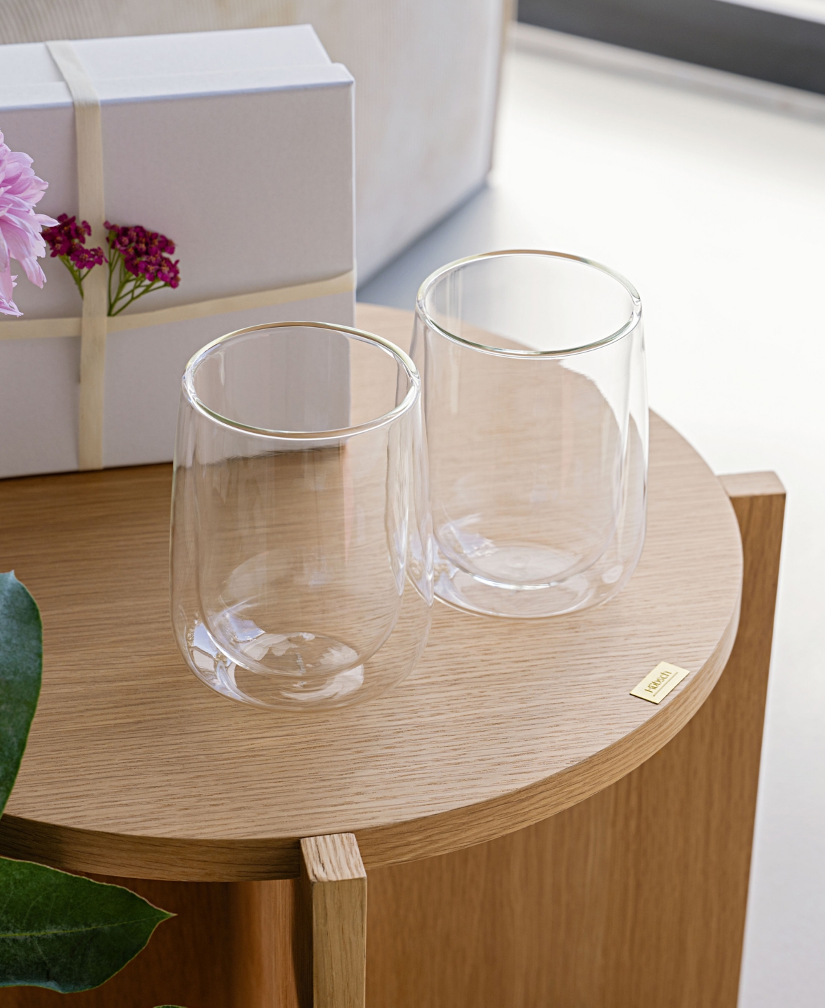 Villeroy & Boch Artesano Hot Cold Beverages Large Insulated Latte Tumbler, Set Of 2 In Clear