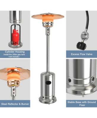 Garden Propane Standing LP Gas Steel Accessories Heater