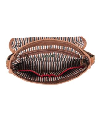 Dolphin Canvas Messenger Bag