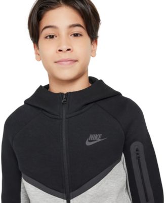 Big Boys Sportswear Full-Zip Tech Fleece Hoodie