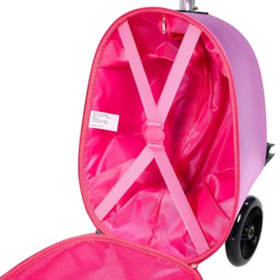 GoVoyage 3-Wheel Kids Luggage Scooter with Light-Up Wheels | Blue