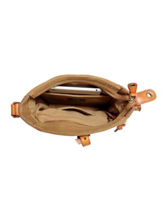 Redwood Canvas Crossbody Bag