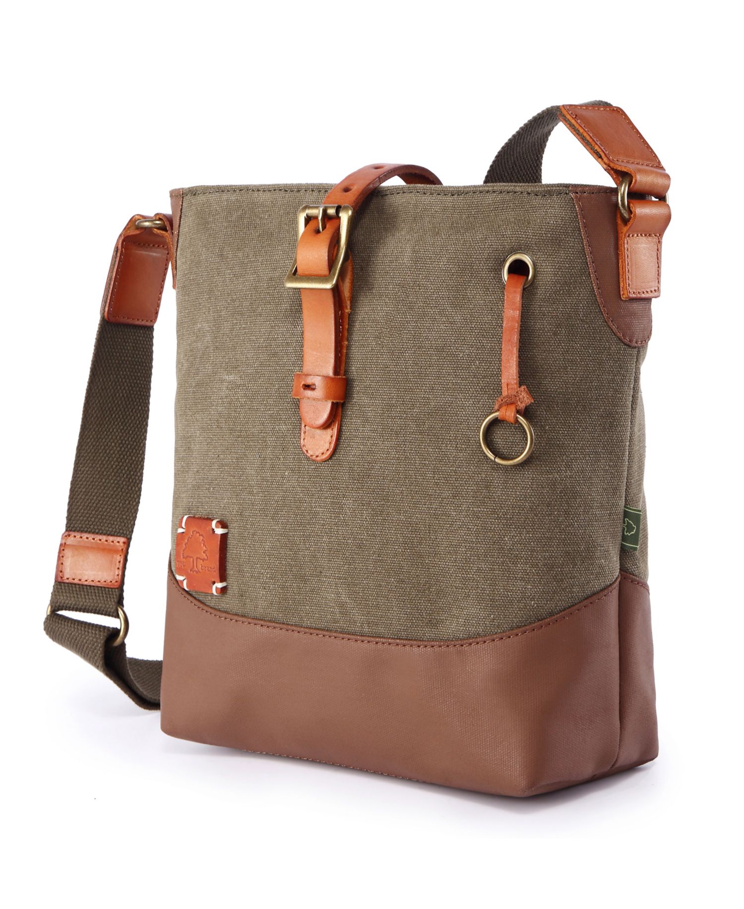 Redwood Canvas Crossbody Bag