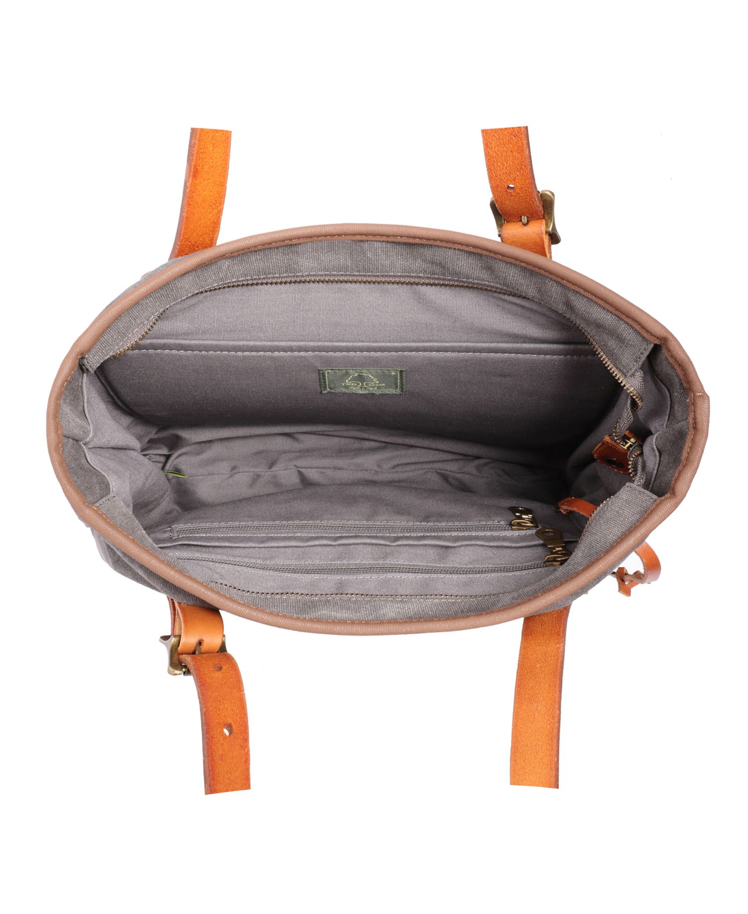 Red Wood Medium Canvas Tote Bag