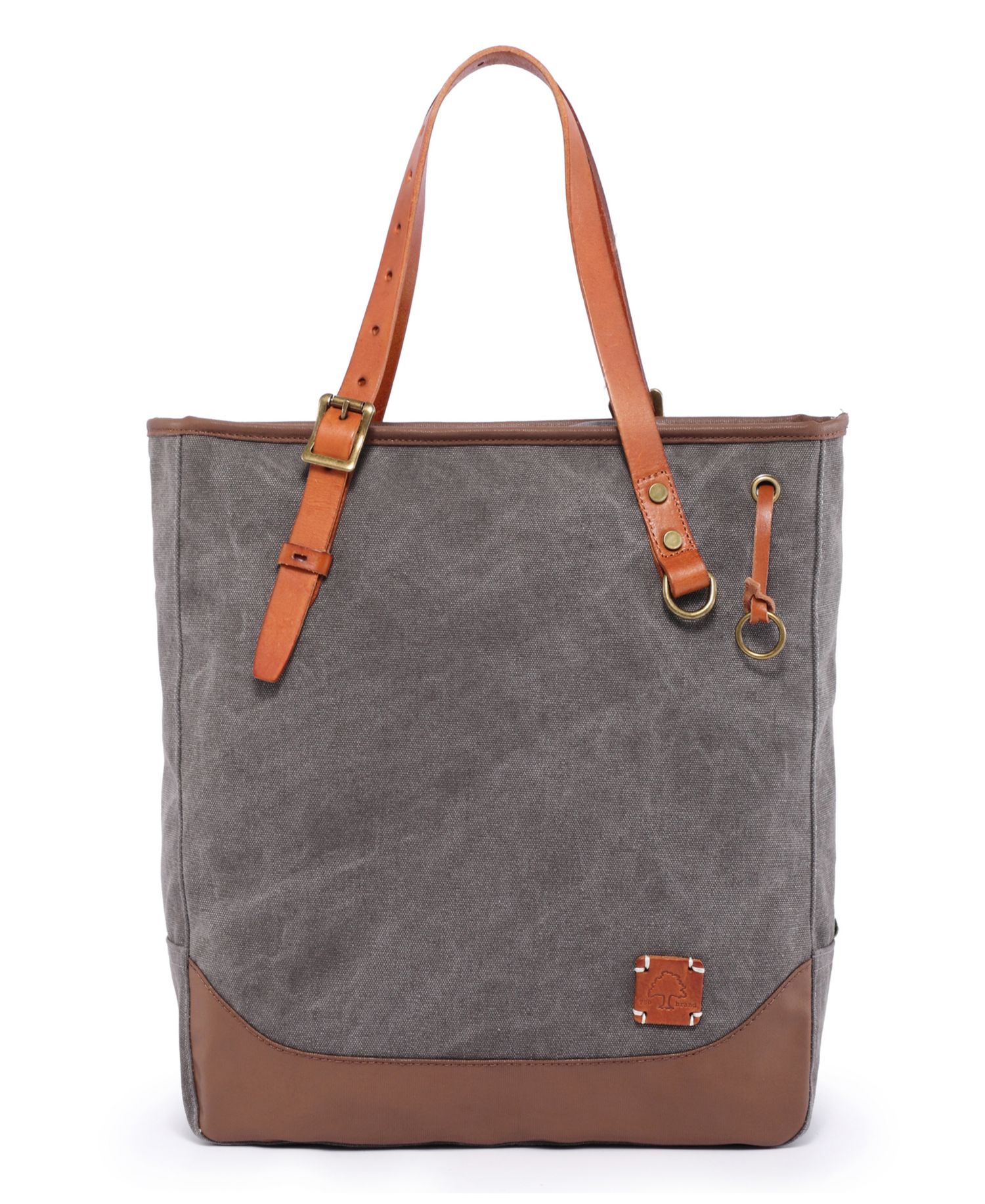 Red Wood Medium Canvas Tote Bag