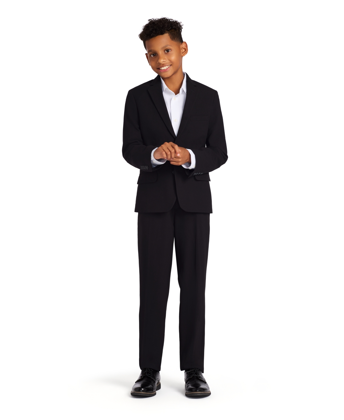 Calvin Klein Big Boys Slim Fit Stretch Suit Jacket