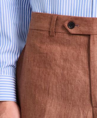 Men's Linen Classic-Fit Suit Separates Pant