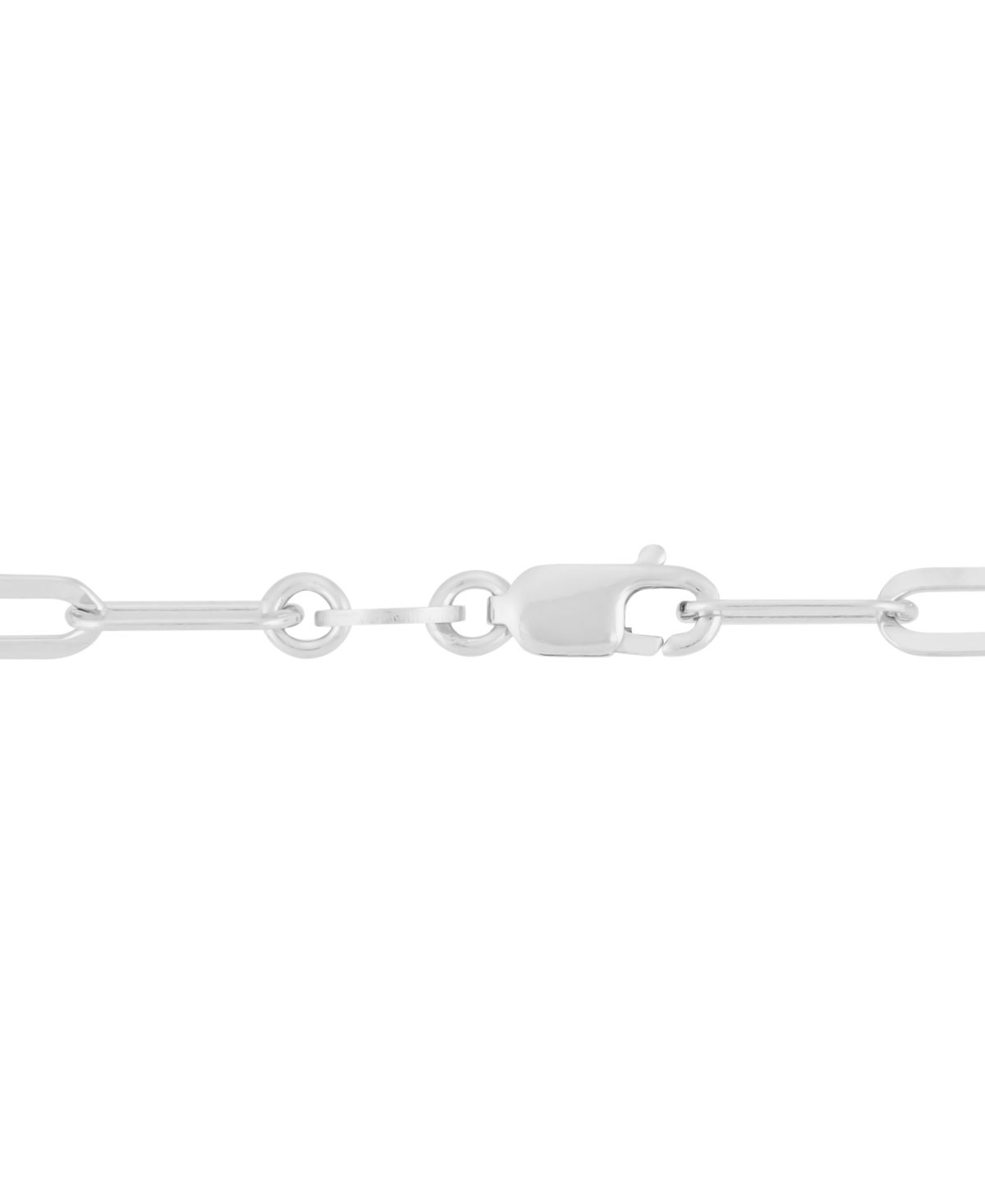 Giani Bernini 2-pc. Set Paperclip Link Chain Necklace & Matching Bracelet, Created For Macy's In Silver