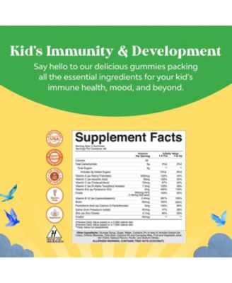 Kids Multivtamins Gummies, Assorted Fruit Flavors, Nature's Craft, 180ct