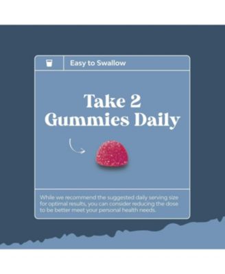 Extra Strength Zinc Gummies for Adults, Chewable Zinc Citrate 50mg Immunity Gummies, Gluten & Gelatin Free Non-GMO, Mixed Berry, 120ct