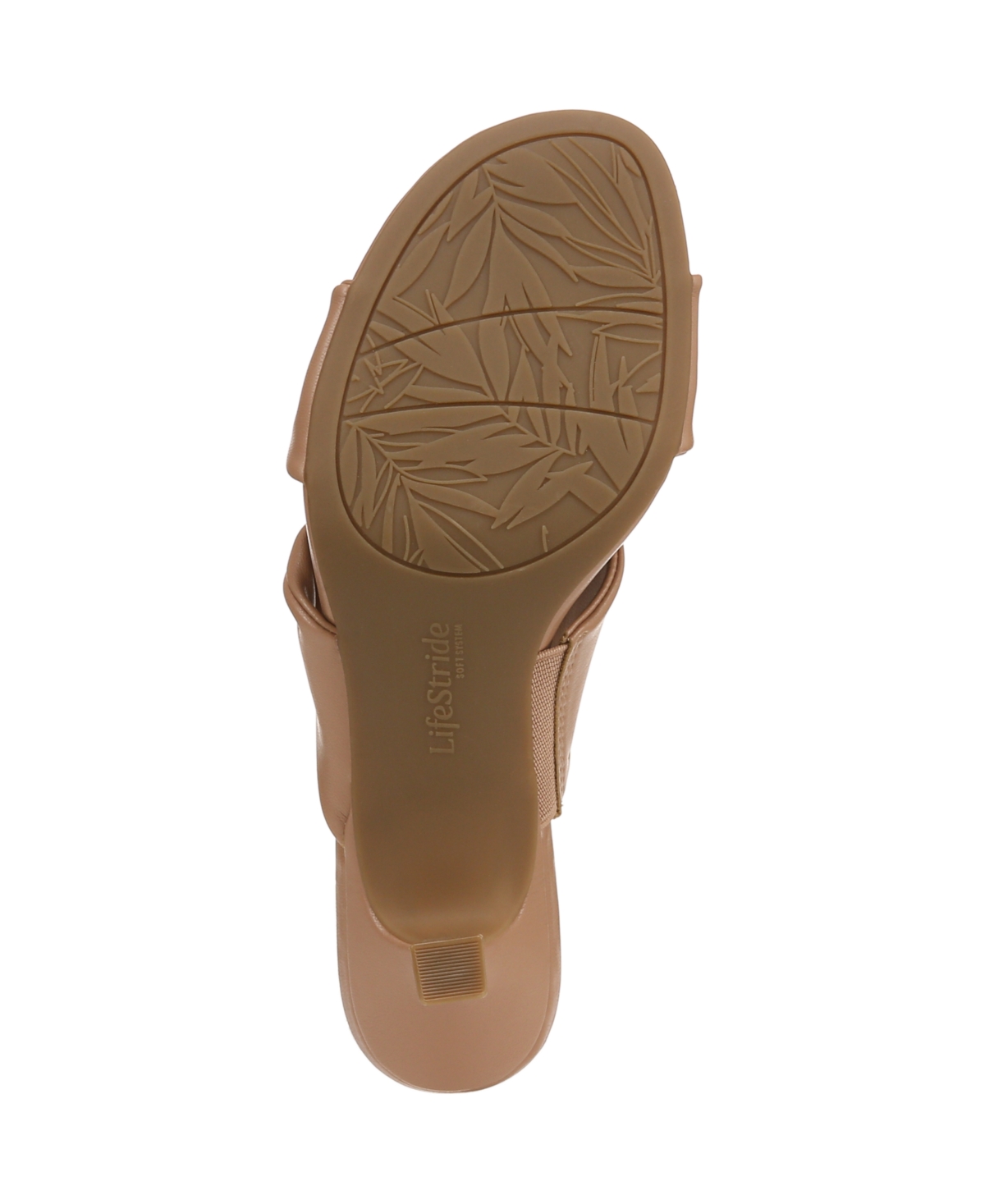 LIFESTRIDE WOMEN'S NORI SLIDE KITTEN HEEL SANDALS 
