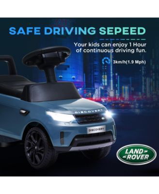 2 in 1 Land Rover Licensed 6V Ride On Car, Sliding Car, Light