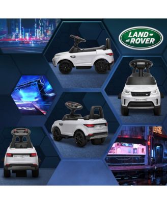 2 in 1 Land Rover Licensed 6V Ride On Car, Sliding Car, Light