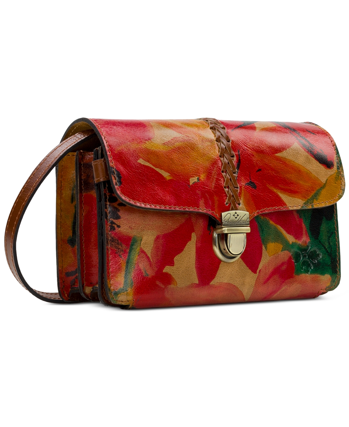 Patricia Nash Bianco Crossbody Organizer