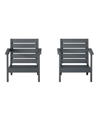 Outdoor Patio HDPE Deep Seating Armchair