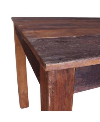 Dining Table Mixed Recycled Wood 32.3"x31.5"x29.9"