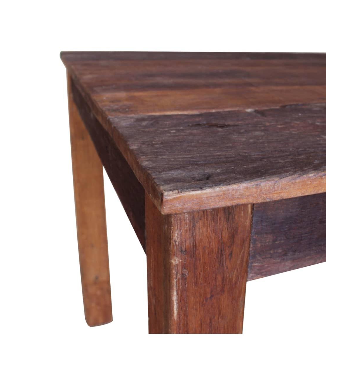 vidaXL Dining Table Mixed Recycled Wood 32.3