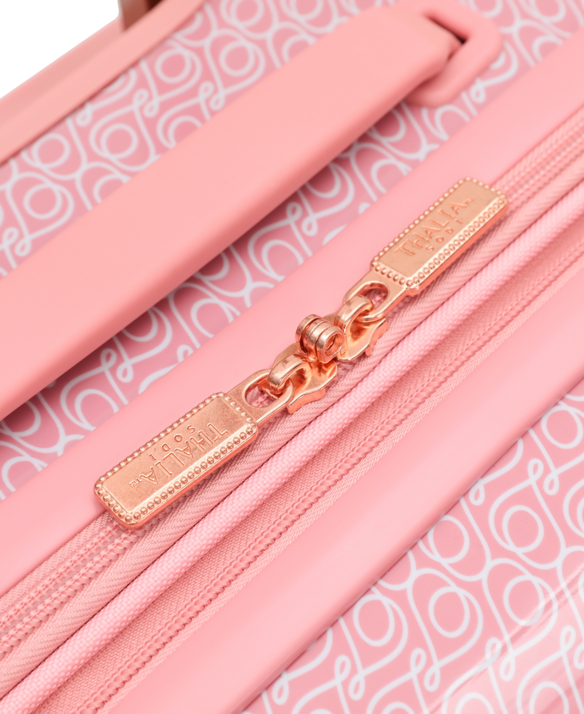 Thalia Sodi Signature 26" Expandable Luggage In Pink Signature