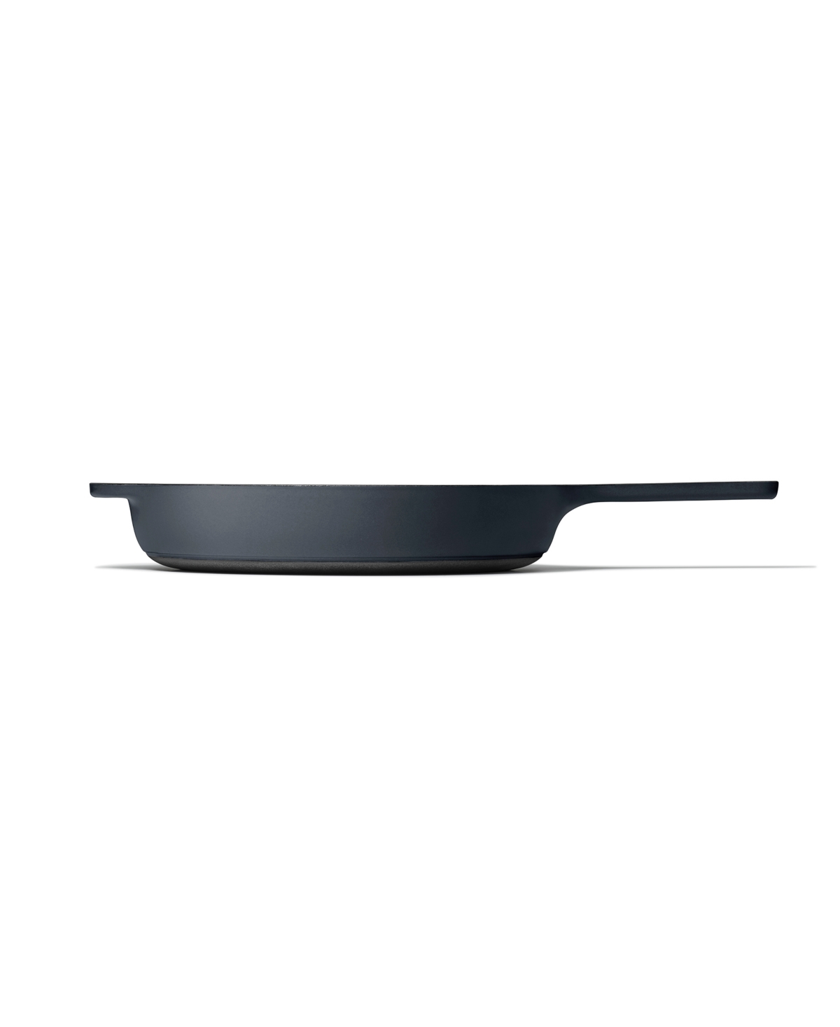 Caraway 10.5-inch Enameled Cast Iron Skillet In Midnight Blue