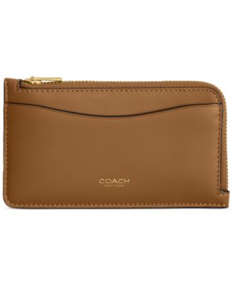 Essential New York Zip Leather Card Case  