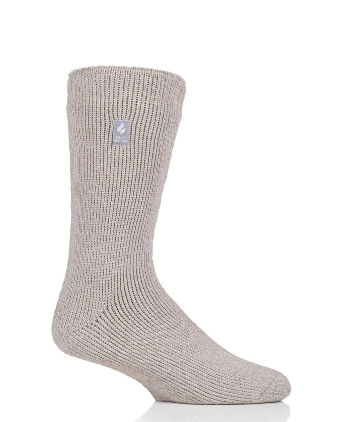 Heat Holders Men's Original Solid Thermal Socks In Stone