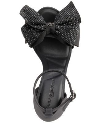 Women's Kenz Bow Ankle Strap Dress Sandals