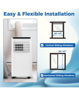 10000 BTU Portable Air Conditioner with Remote Control Cools up to 350 Sq.Ft