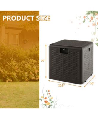 31Gallon All Weather Storage Container with Lockable Lid-S