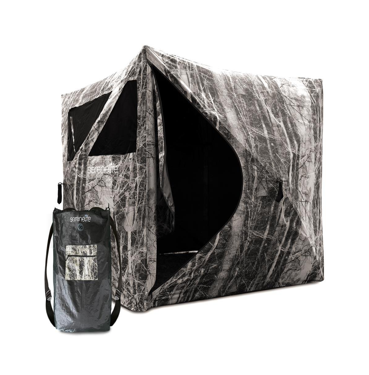 Care Taker Ground Hunting Blind with Carrying Bag - Black